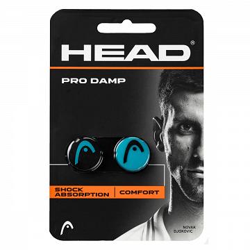 Head Pro Damp Black / Blue 2 szt
